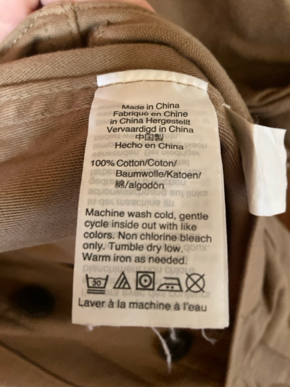 Madewell X As Ever Tan Button-Front Utility Jumpsuit View 3